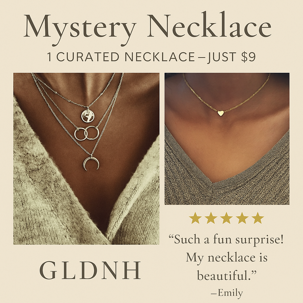 Golden Hour Mystery Necklace
